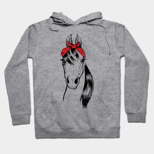 Funny Horse T-Shirts Hoodie